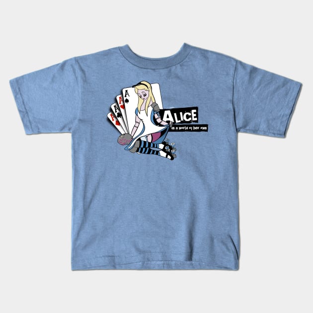 Alice Kids T-Shirt by SpicyMonocle